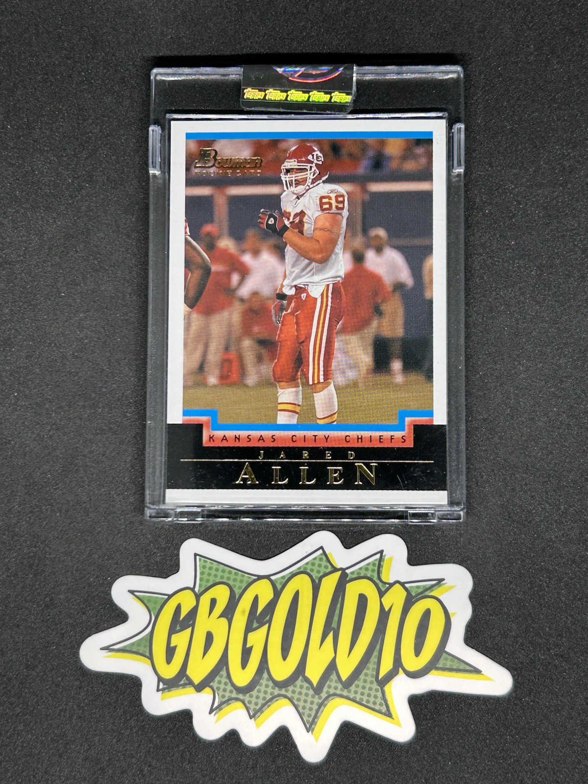 2004 Topps Bowman Jared Allen White Uncirculated /165 Rookie RC Sealed