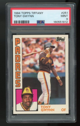 Tony Gwynn #251 1984 Topps Tiffany card
