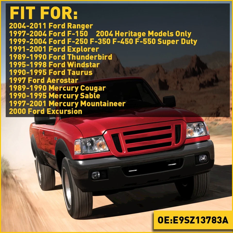 Fits 2004-2011 Ford Ranger 1991-2001 Ford Explorer Dome Light Plastic Lens Cover - Image 3 of 4