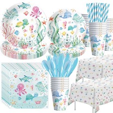 Under The Sea Party Decorations For Ocean Theme Birthday Baby Shower, Ocean U...