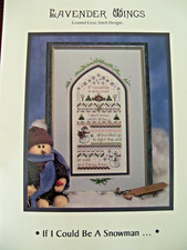 LAVENDER WINGS CHRISTMAS XS CHART & EMBELLISH...