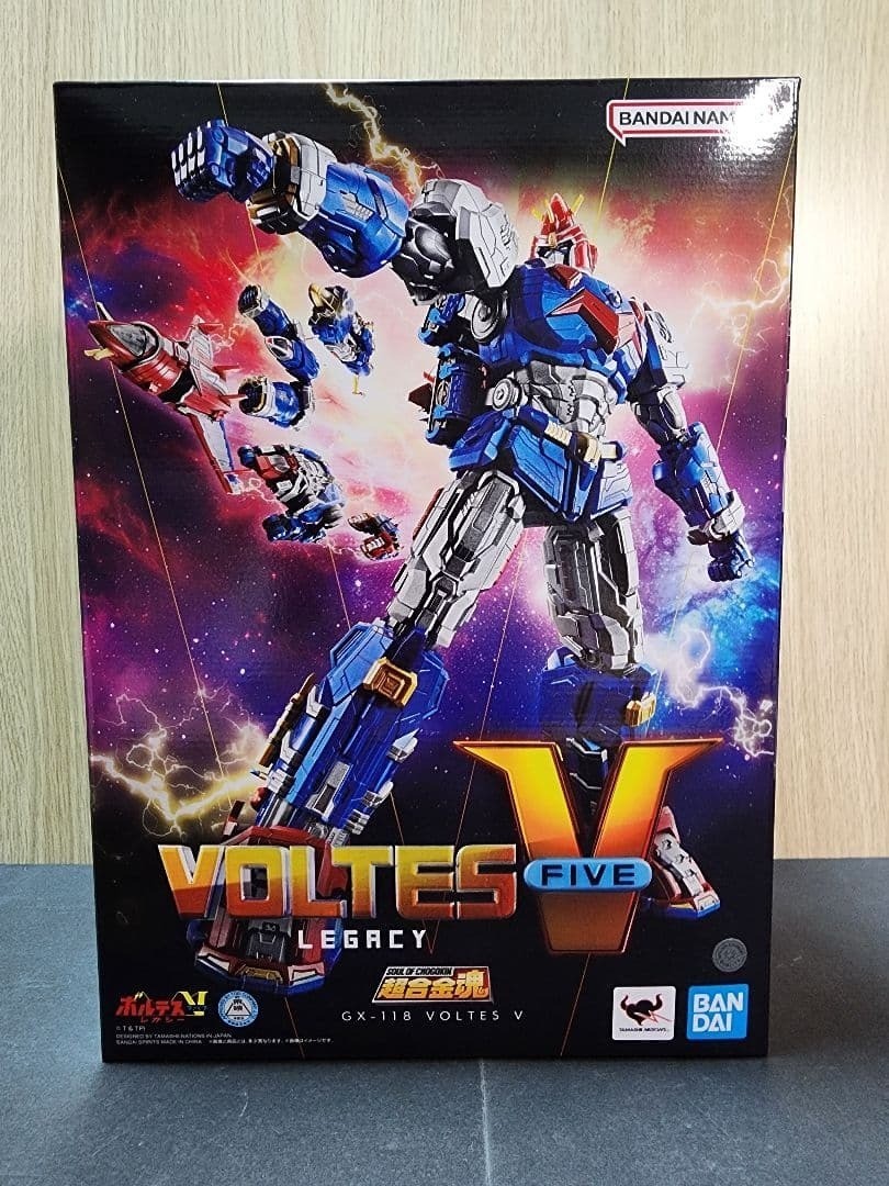 TAMASHII NATIONS Soul of Chogokin Voltes V Legacy GX-118 Action