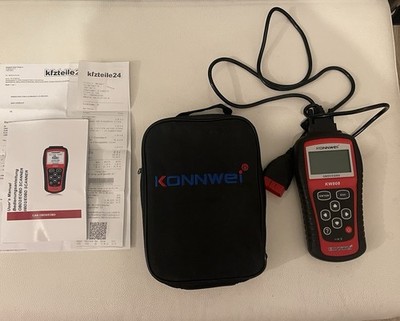 Diagnose /Auslesegerät Konnwei KW 808 OBD2 CHECK Engine/ Alle Modelle/ Universal