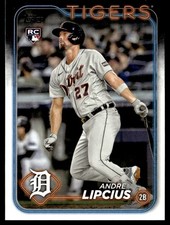 2024 Topps Andre Lipcius Rookie Detroit Tigers #509