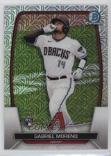 2023 Bowman Mega Box Chrome Mojo Refractor Gabriel Moreno #69 06xp