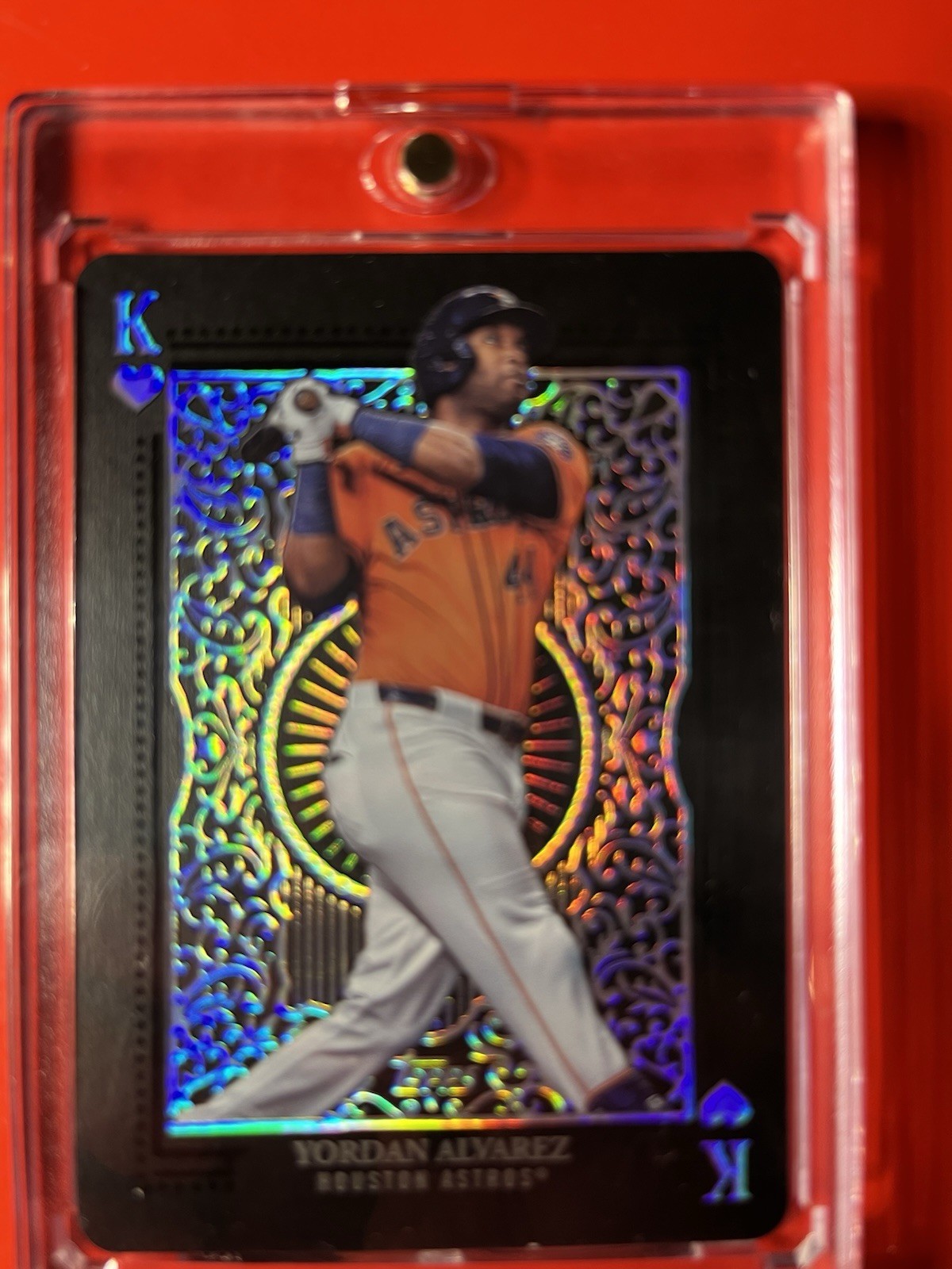 2025 TOPPS ALL KINGS HOLOGRAPH INSERT SSP YORDAN ALVAREZ CODE#CMP102913
