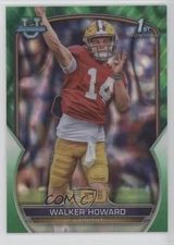 2022 Bowman U Chrome Green Lava Refractor 44/99 Walker Howard #92 06ja