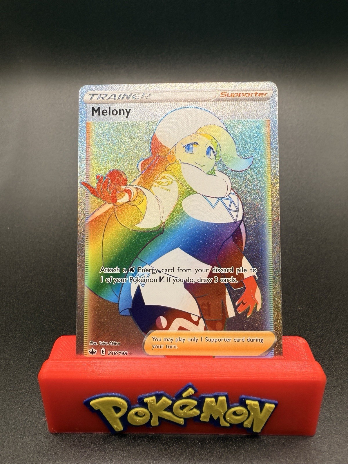 Melony (Secret) 218/198 Holo - SWSH06 Sword & Shield - Chilling Reign NM