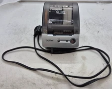 Brother P-Touch QL-500 Thermal Label Printer W/ Spool and Power Cable