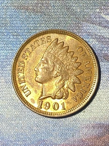 1901 Indian Head Cent UNC RB