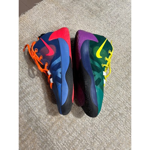 Nike Kids Basketball Shoes Multi Color Size [6Y] - Picture 6 of 8