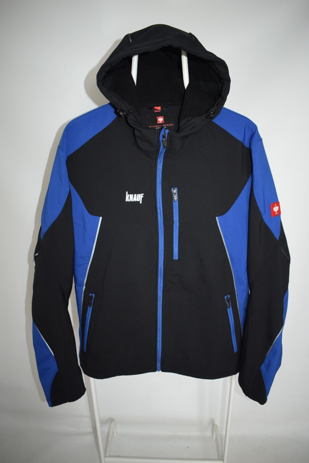 Engelbert Strauss Softshell Hooded Work Jacket Fu… - image 1