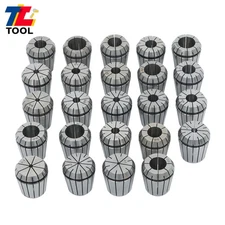 24×ER40 Collet Set Metric Spring Collet Milling Lathe CNC Chuck