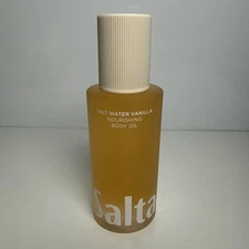 Saltair Salt Water Vanilla Body Oil - Vanilla, Sandalwood & Sea Salt - 4 fl oz