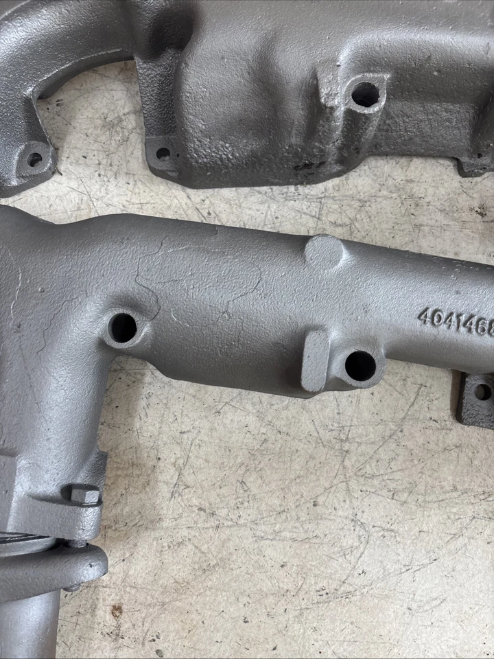 Par de colectores de camioneta Dodge Plymouth 383 400 440 años 70 4041468 3830800 limpio Foto 3 de 4