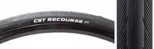 CST Recourse 700x25 Road Tire - Dual Compound, EPS Puncture Protection, Black