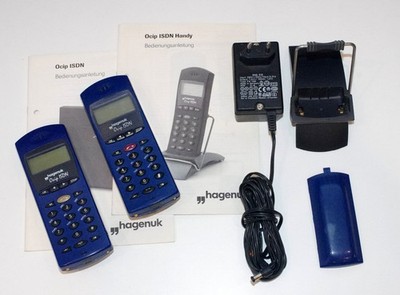 2x Hagenuk Ocip ISDN Handy Mobilteil Telefon Octopus Telekom