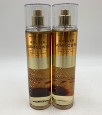 Bath  Body Works Golden Sunflower Fine Fragrance Mist 8 fl oz S/2 914T
