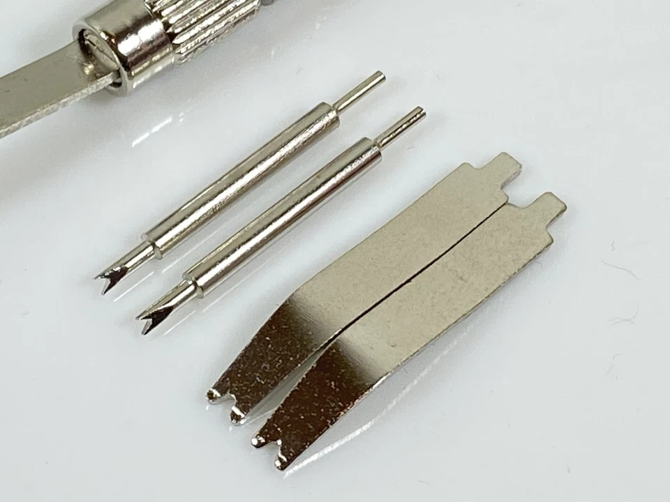 Lote de kits de ferramentas de reparo de remoção de barra de mola removedor de pulseira de relógio 1 peça - Imagem 4 de 4