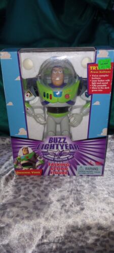 Buzz Lightyear Universe Protection Unit Talking Figure 8" Toy Story Thinkway New