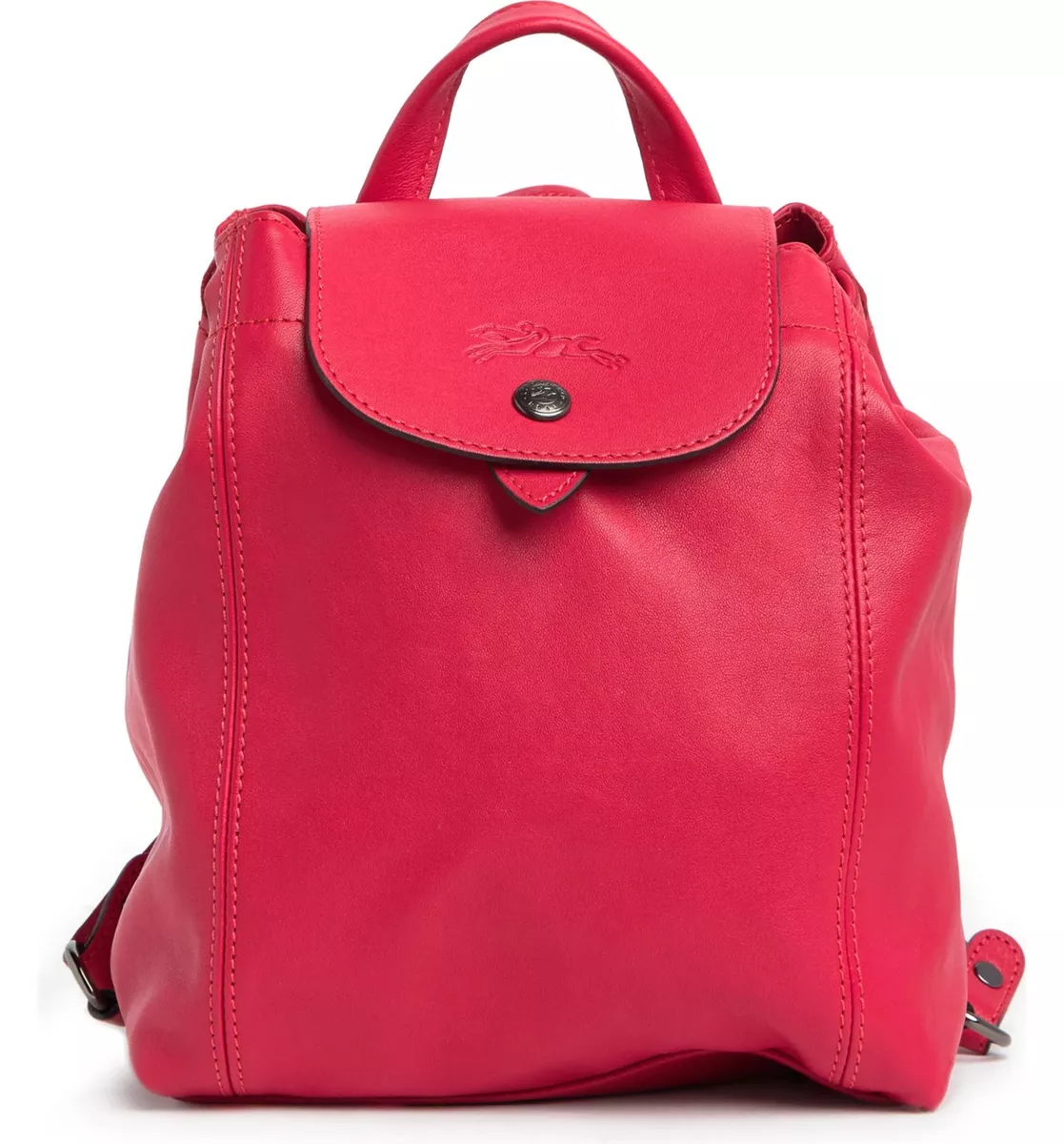 Longchamp backpack red deals