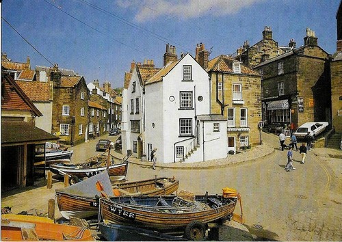 ANSICHT VON ROBIN HOOD'S BAY (6" X 4")