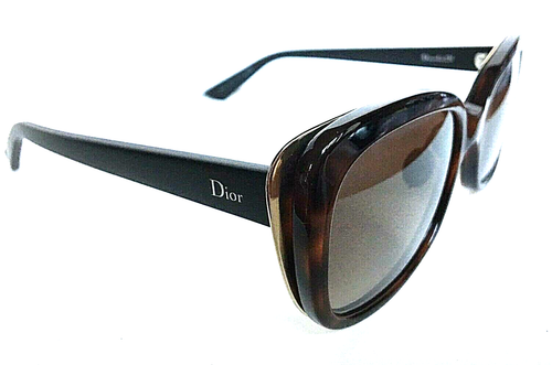Nuevas gafas de sol Christian DIOR para mujer hechas en Italia Diorific2N tortuga de gran tamaño - Imagen 8 de 12