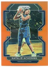 2022 Panini Prizm WNBA NATALIE ACHONWA #32 ORANGE PRIZM LYNX #27/49