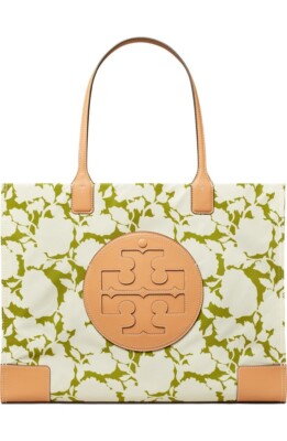 NWT  Tory Burch Large Ella Tote Floral Print 