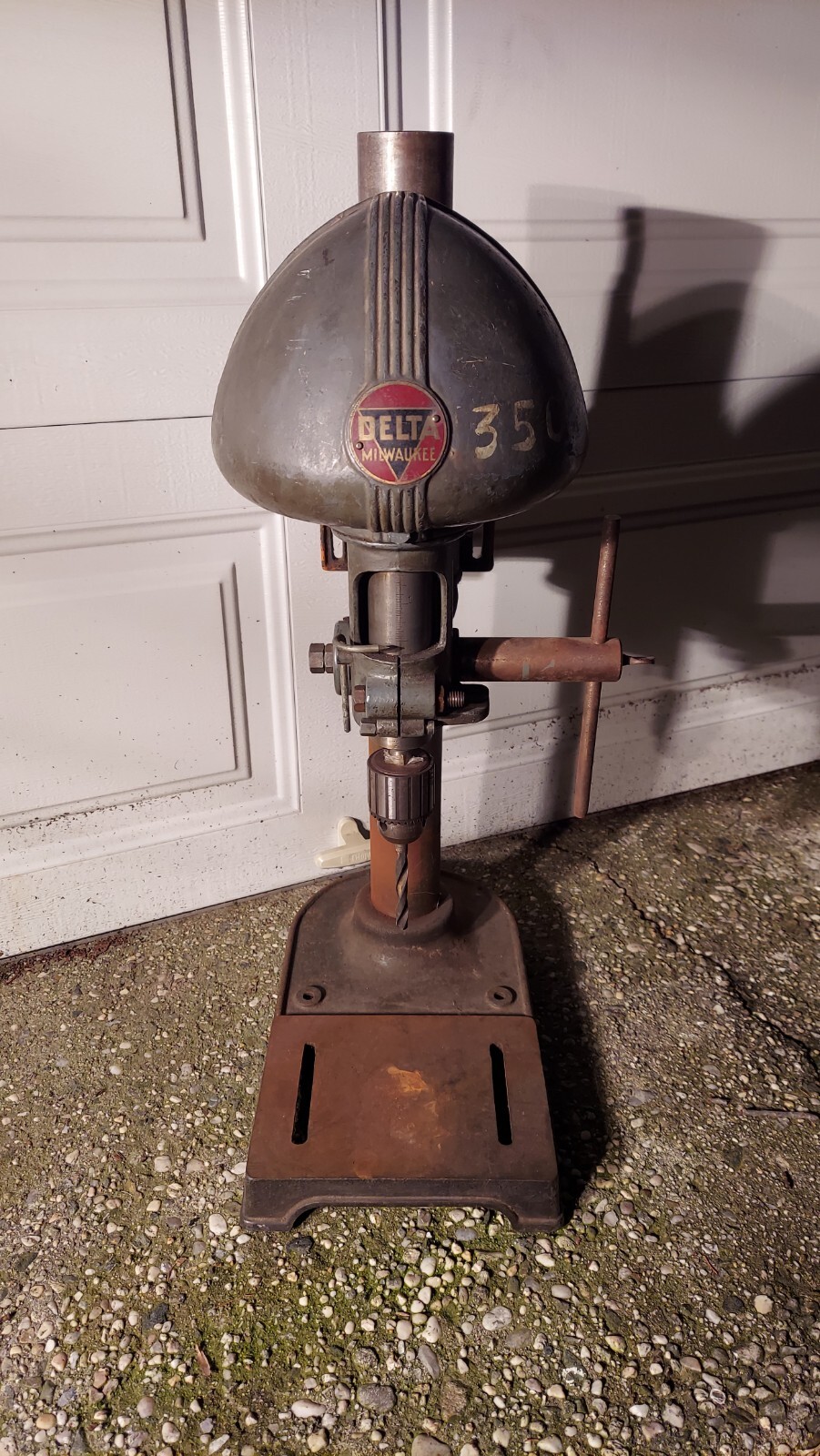 Vintage Delta Bench Drill Press Made in USA Actutun