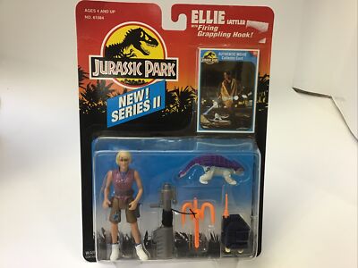 1993 Kenner Jurassic Park New! Series II Ellie Sattler Grappling Hook NIP
