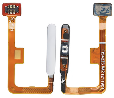 Xiaomi Mi 11 Lite / Mi 11 Lite 5G Power Button Fingerprint Fingersensor Weiß