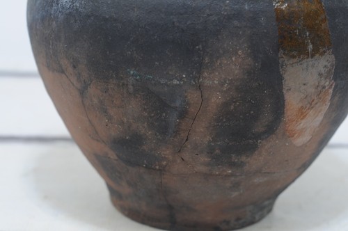 Antik 18. Jahrhundert Rot Ware Französisch Europäisch Doppelhenkel Krug Krug Öl Wasser - Bild 8 von 14