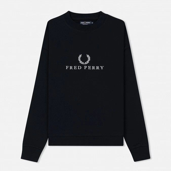 Fred perry hotsell sweatshirt womens