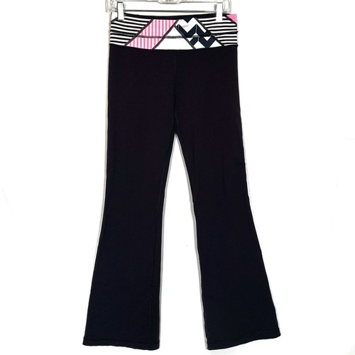 Black Bootcut Stretch Athletic Yoga 