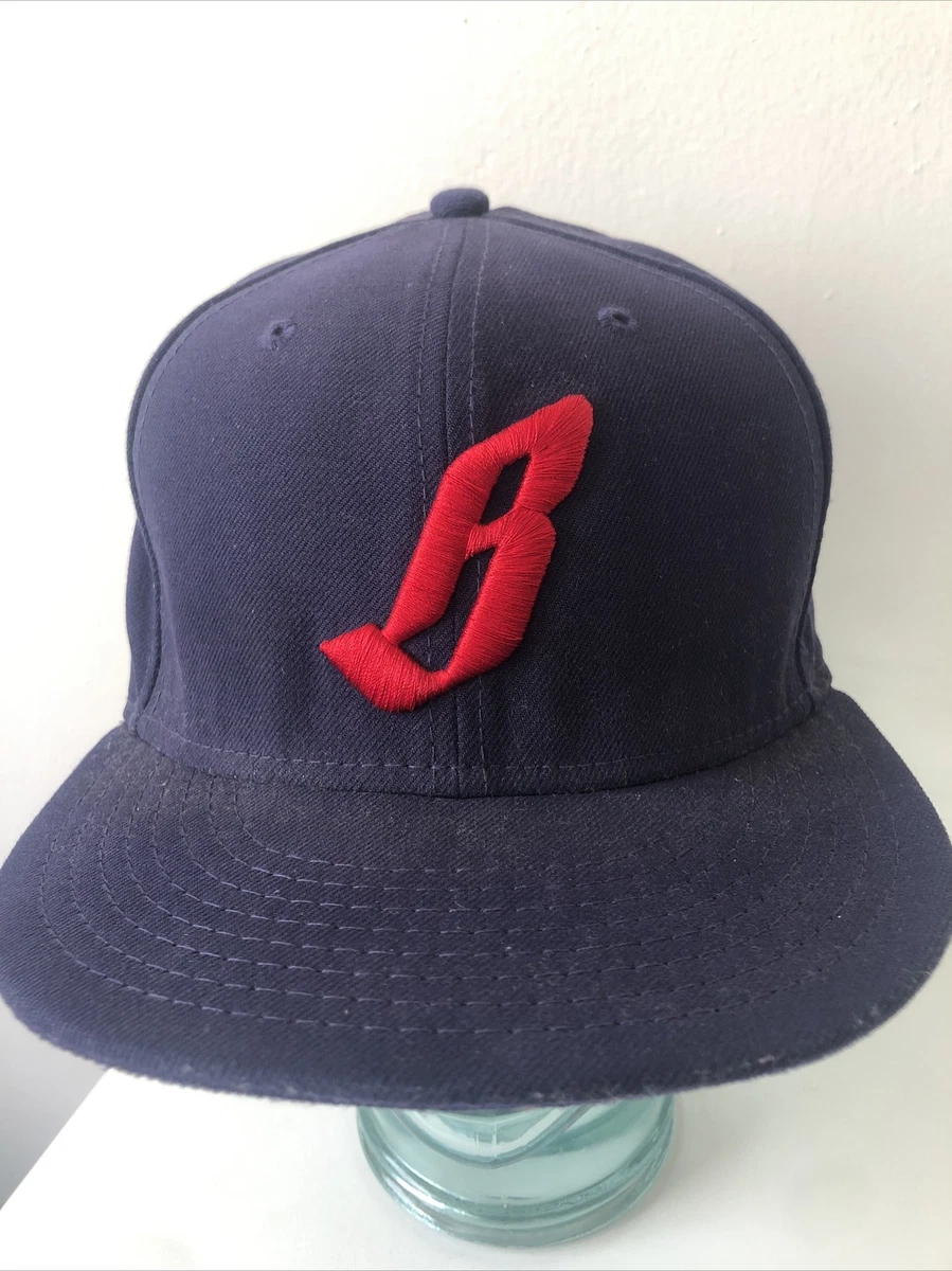 BILLIONAIRE BOYS CLUB New Era 59FIFTY B Logo snapback hat cap navy blue BBC rare