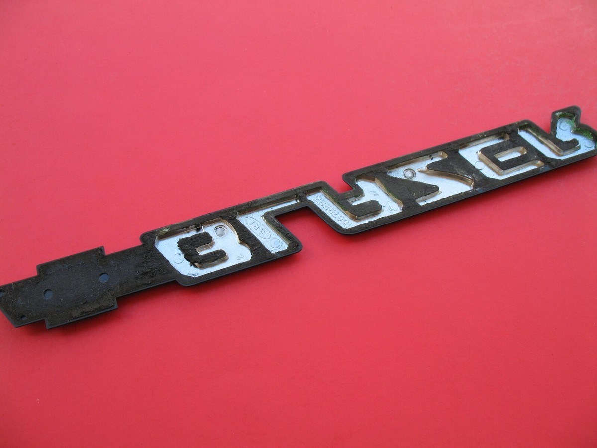 Braunschwerg Vbf エンブレム 1995-2005 CHEVY BLAZER REAR TAIL GATE EMBLEM BADGE SYMBOL