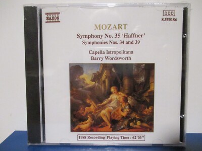 Mozart: Symphonies Nos. 34, 35 & 39 - CD - BRAND NEW SEALED - E22-1064