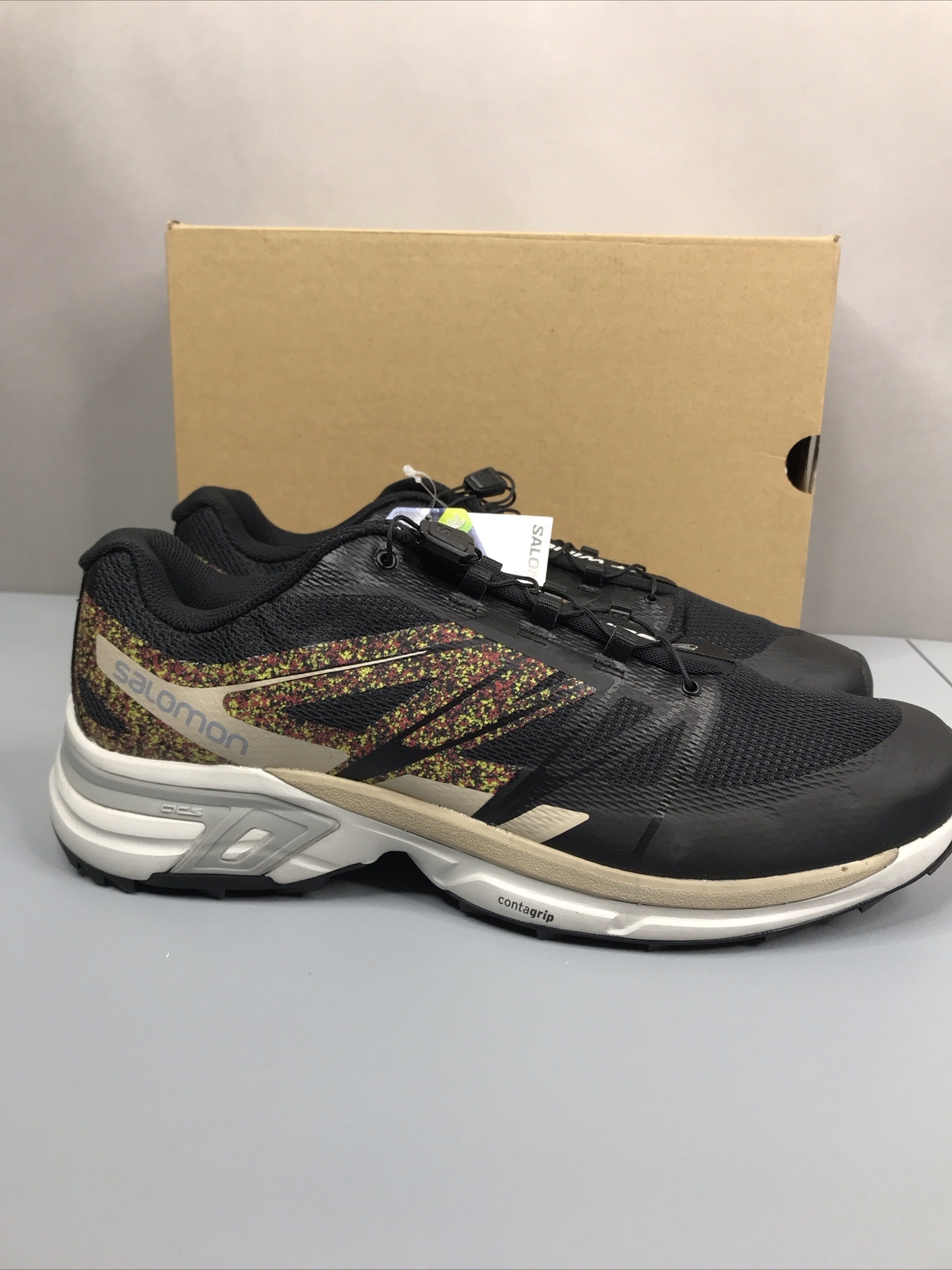 Salomon XT Wings 2 Mindful Sneaker Nero Scarpe da Escursionismo Trail Outdoor Uomo 13