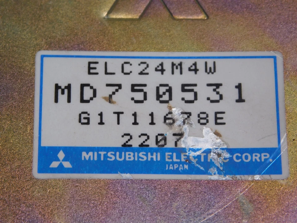 1992 Mitsubishi MD750531 Expo Eagle Summit Plymouth Dodge Colt Vista TCU TCM - Image 3 of 4