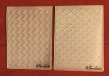 The Paper Studio Embossing Folders CHEVRON Pattern