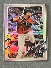2021 Topps Chrome #ASG-27 Buster Posey All Star Game SP Silver Prizm SF Giants