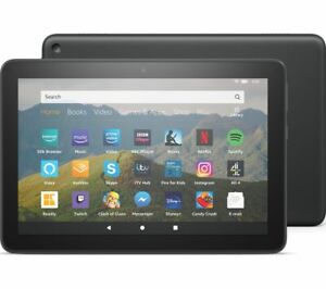 AMAZON Fire HD 8 Tablet (2020) - 64 GB Black - Currys