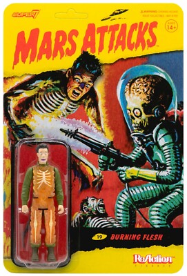 ReAction Mars Attacks Burning Flesh Action Figure