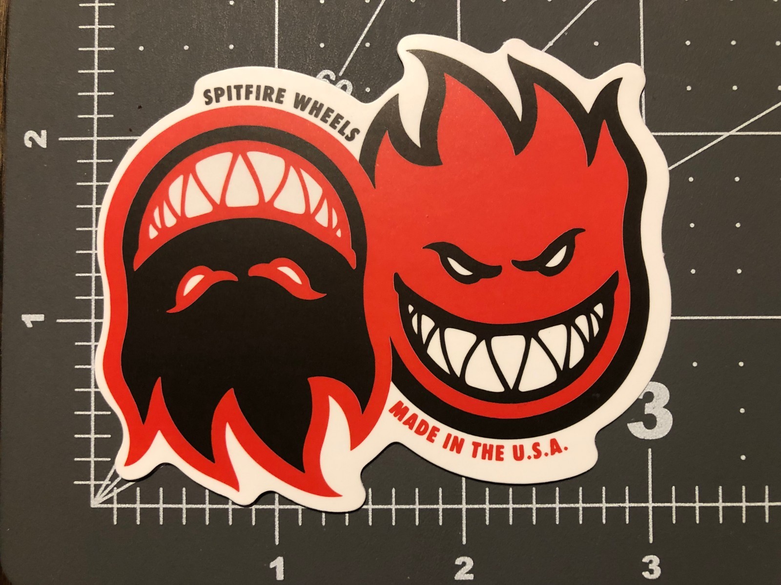 SpitFire Funny Laptop Skateboard Guitar Luggage Decals/Stickers - Your Choice!