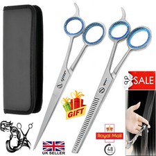 Hair Cutting Scissors Shear/Thinning Hairdressing Salon Professional Barber GIFT