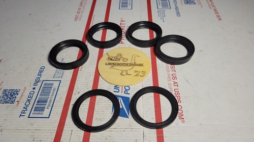 2x Transmission Oil Seals Harley Davidson Large Mainshaft 67-70 Sportster 80 FLH