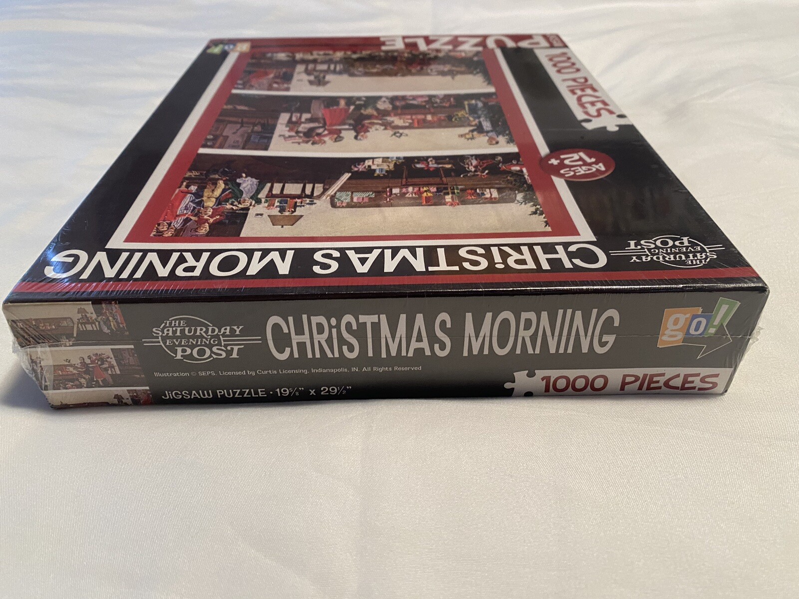 Go! Saturday Evening Post "Christmas Morning" 1,000 Piece Jigsaw Puzzle