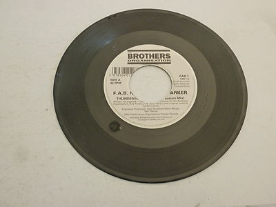 F.A.B Featuring MC PARKER - Thunderbirds Are Go! - 1990 UK 7'' Juke Box Single 