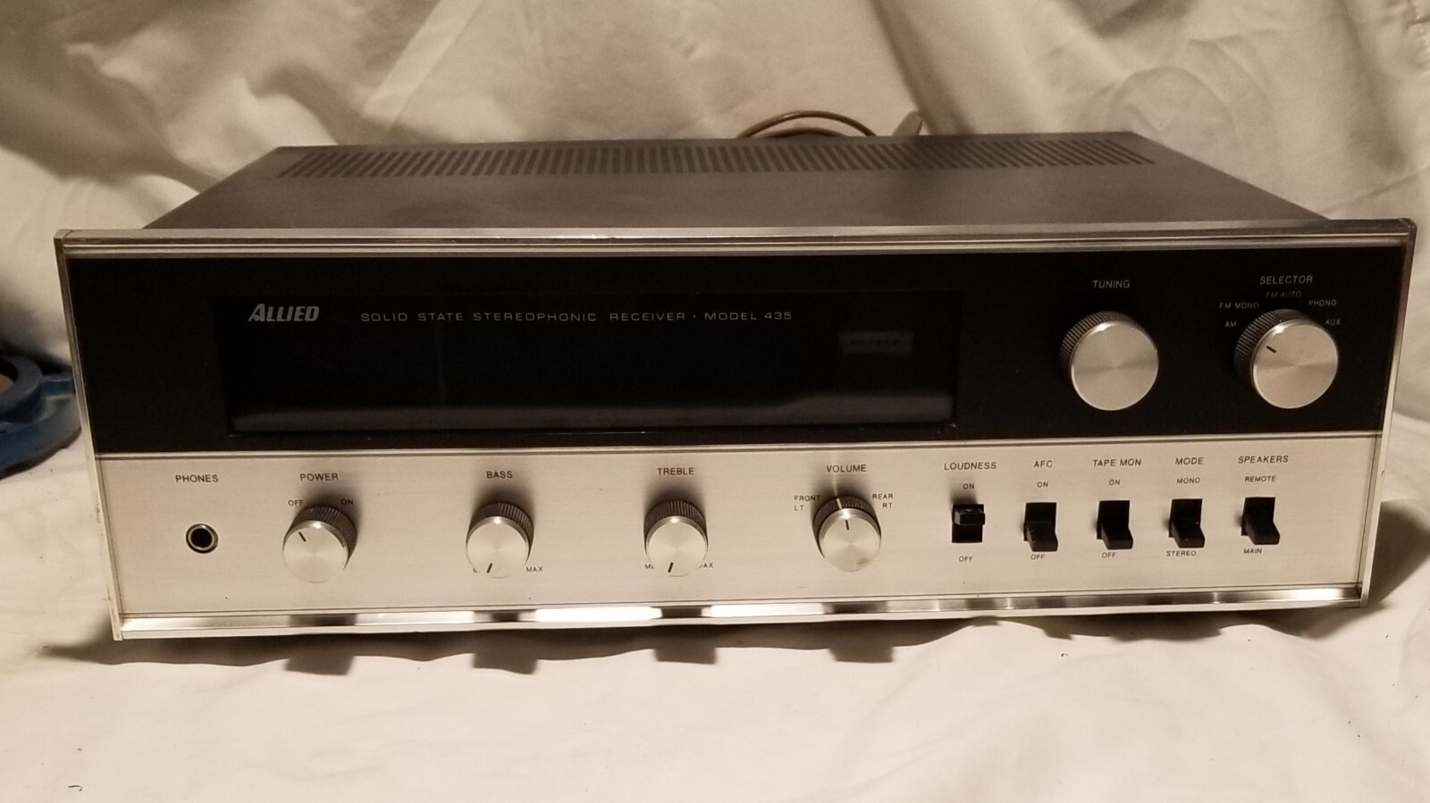 Allied 435 vintage audio equipment - eBay listing photo 1
